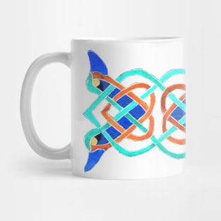 Celtic tracery 4 colors Mug